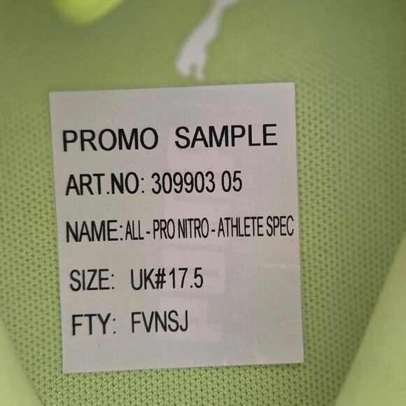 Deandre Ayton Owned Sz 18.5M Puma All‎ Pro Nitro Athlete Specific Promo Sneakers